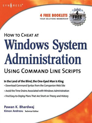 cover image of How to Cheat at Windows System Administration Using Command Line Scripts